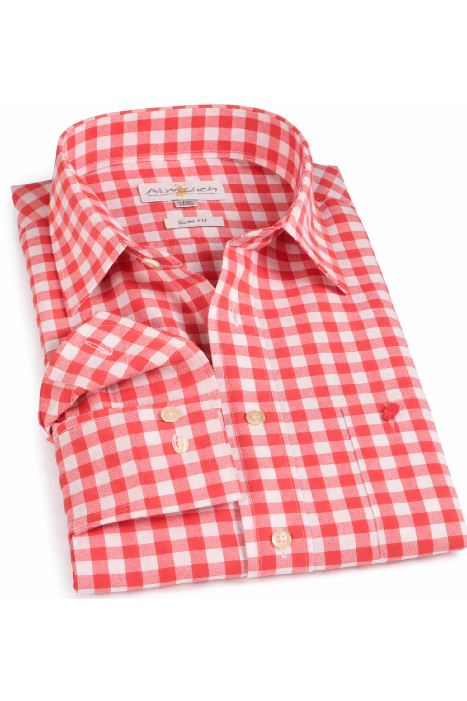 Rot kariertes Almsach hHmd